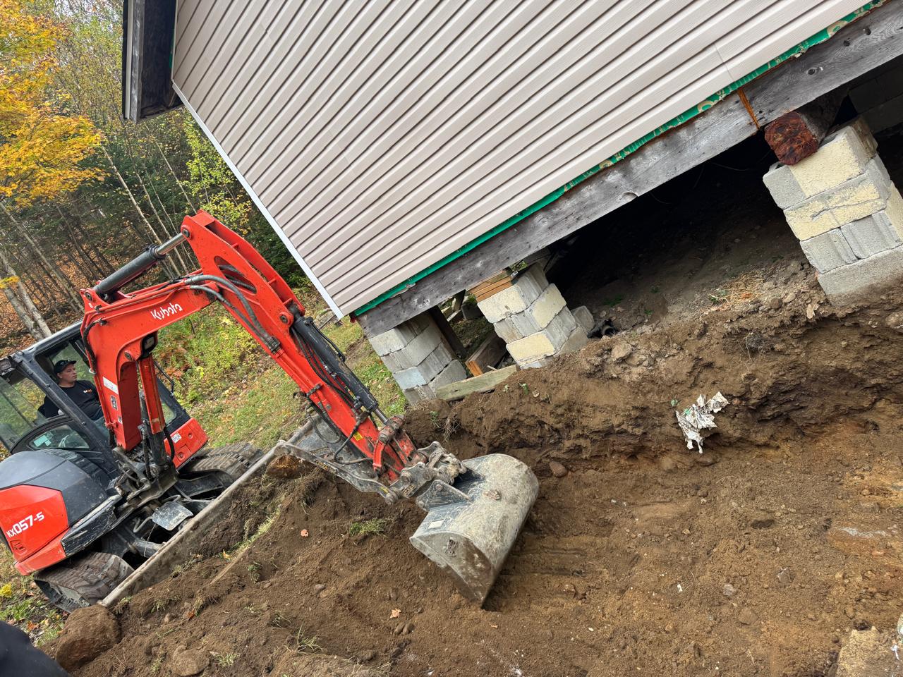 Excavation & House Lifting Services project photo 1