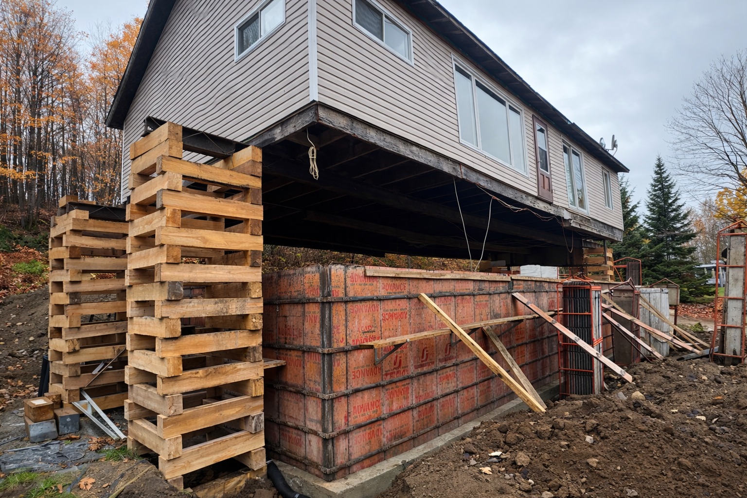 Excavation & House Lifting Services project photo 4