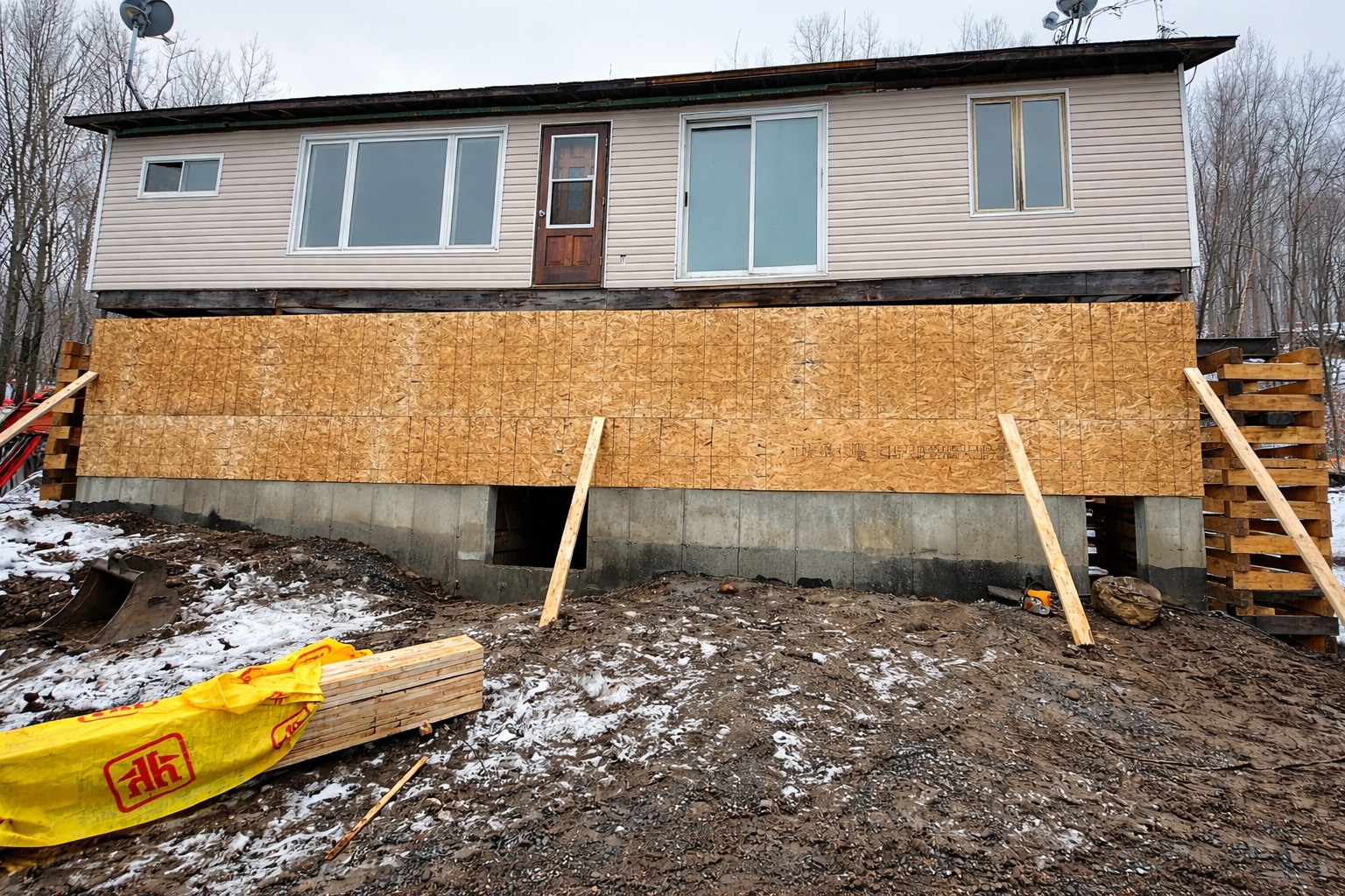 Excavation & House Lifting Services project photo 8